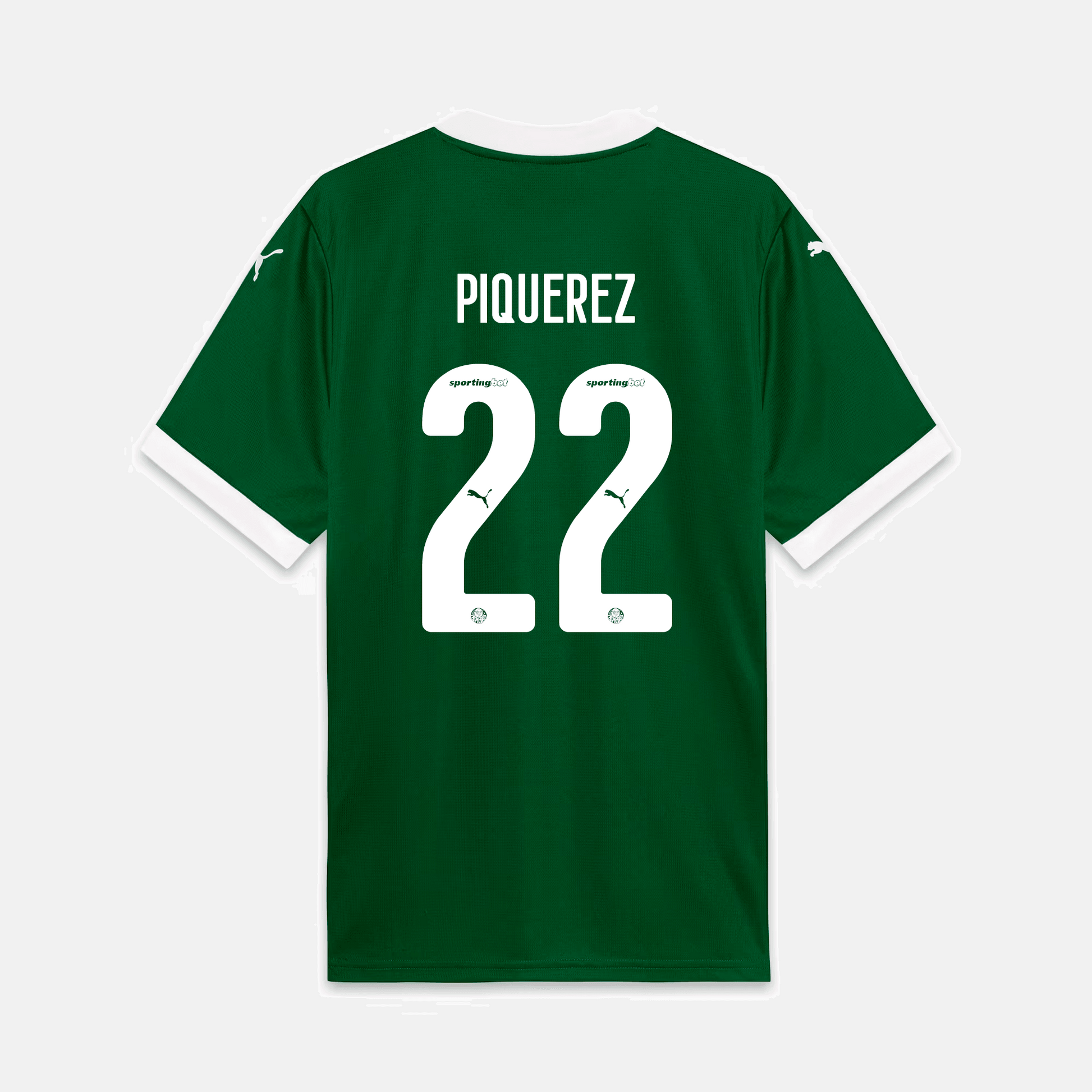 Maillot Puma Palmeiras 2025/26 I - Piquerez N° 22