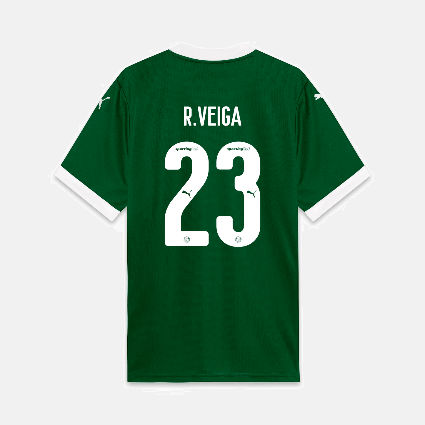 Maillot Puma Palmeiras 2025/26 I - R. Veiga N° 23