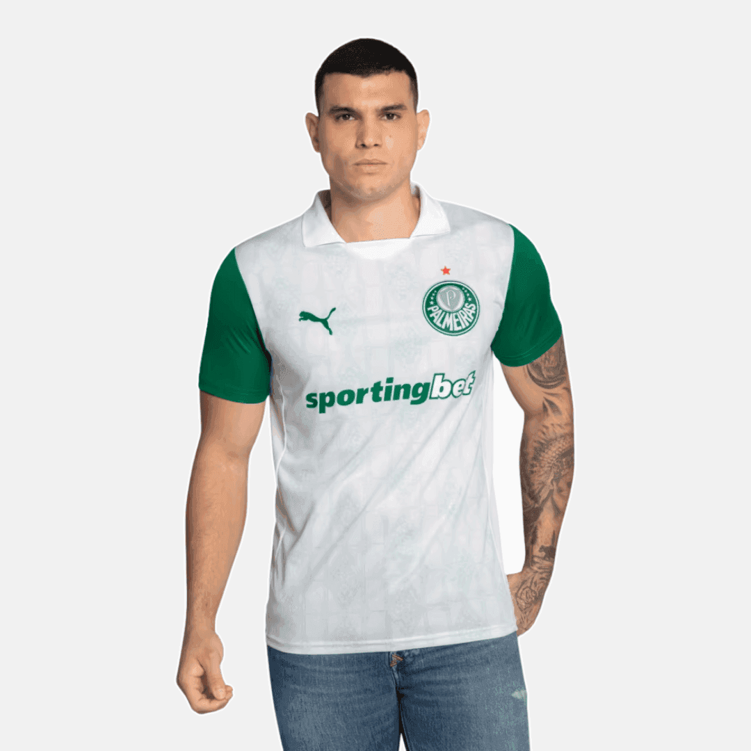 Maillot Puma Palmeiras 2025/26 II - Gómes N° 15