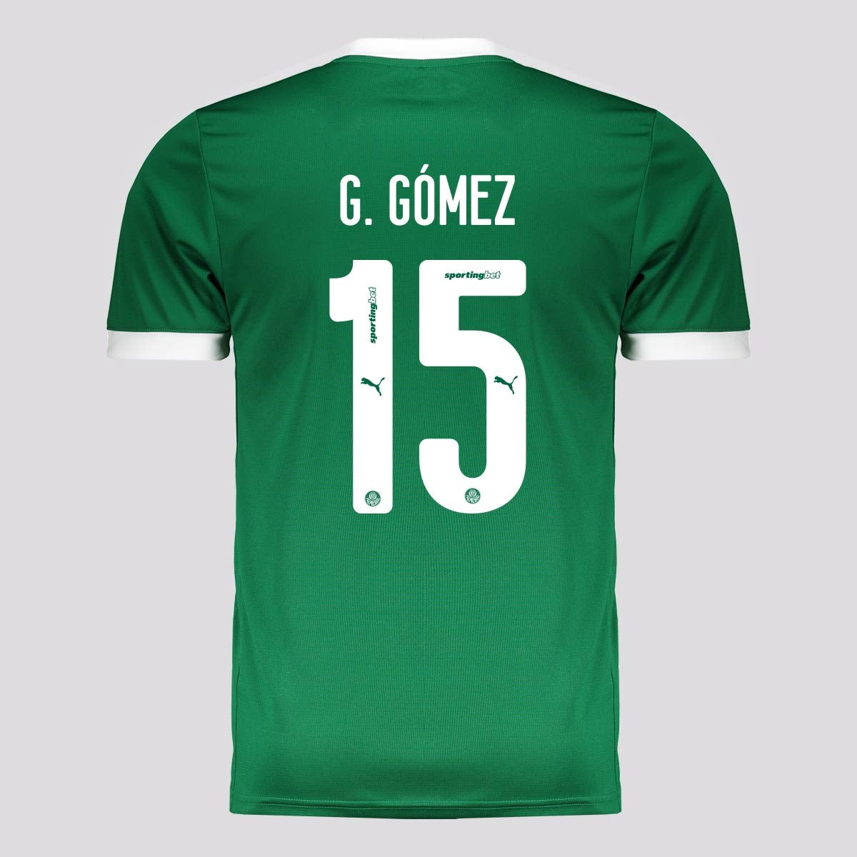 Maillot Puma Palmeiras 2025/26 I - G. GÓMEZ N° 15