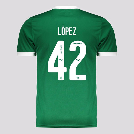 Maillot Puma Palmeiras 2025/26 I - LÓPEZ N° 42