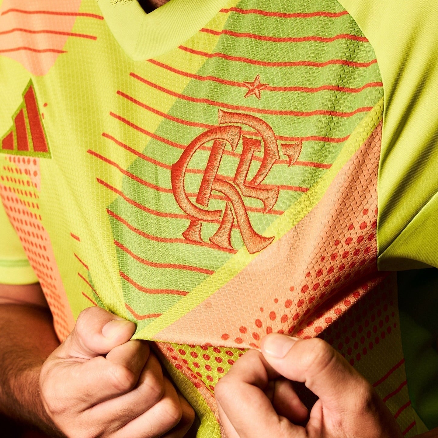 Maillot adidas Flamengo 2025/26 I Goleiro
