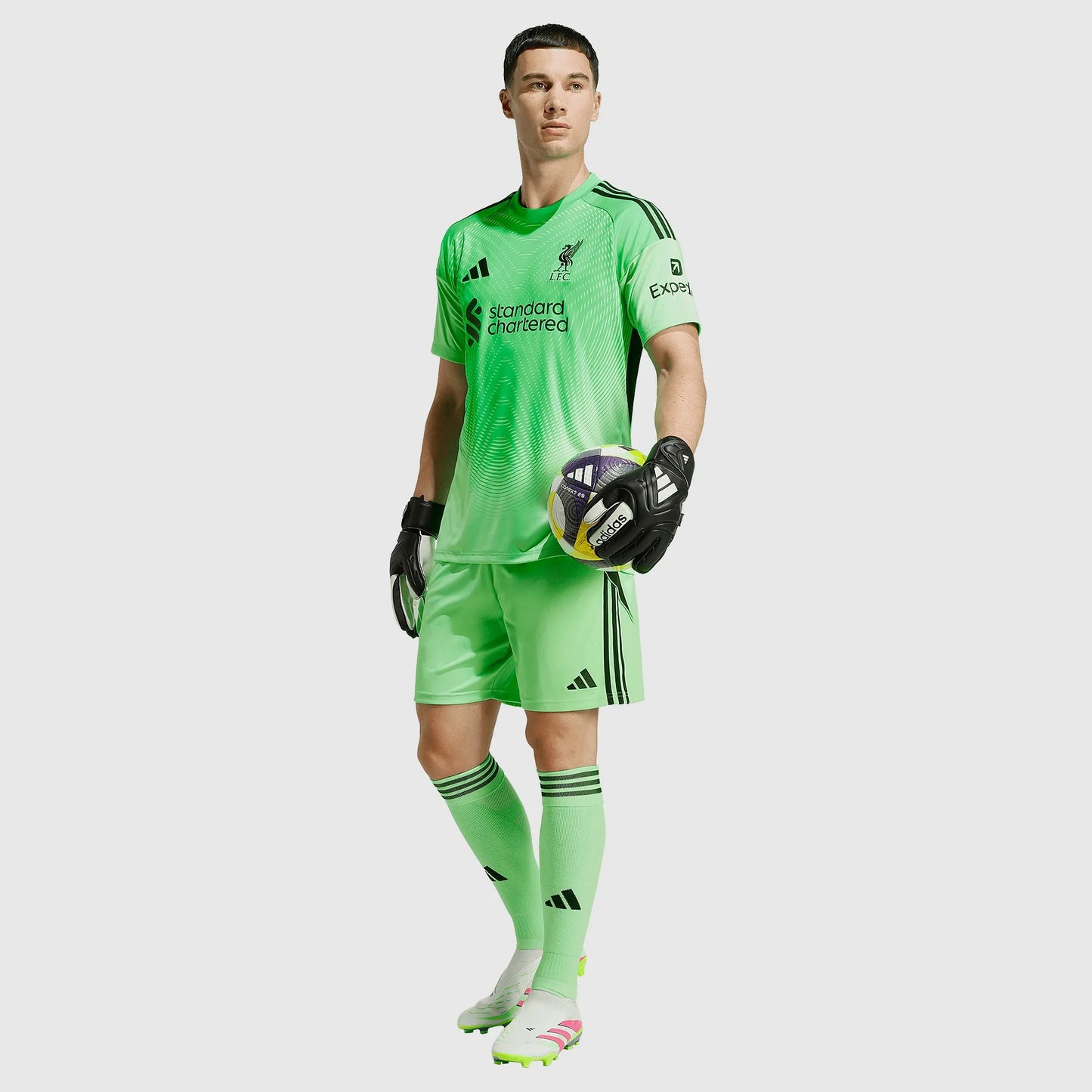 Maillot adidas Liverpool 2025/26 Goleiro I