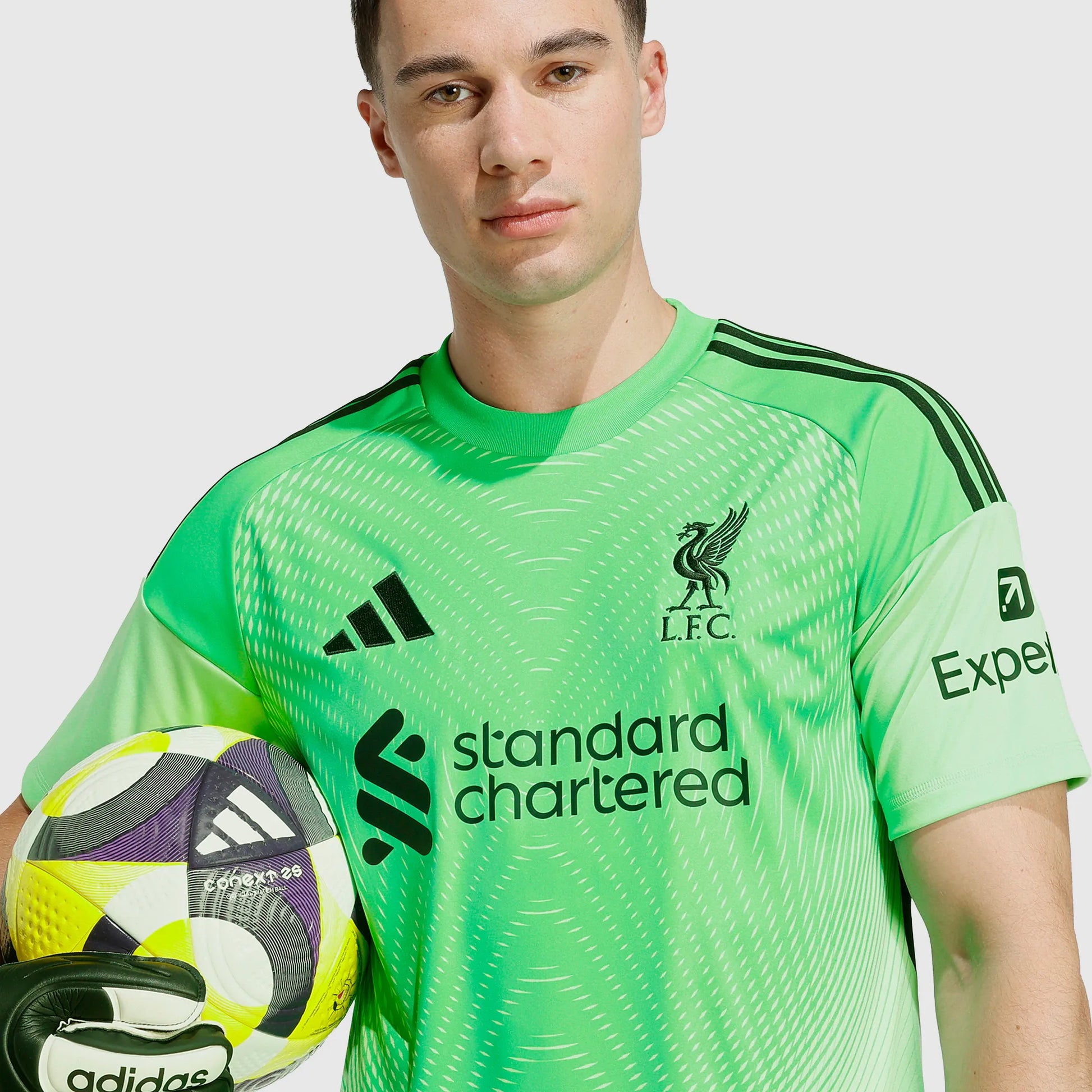 Maillot adidas Liverpool 2025/26 Goleiro I