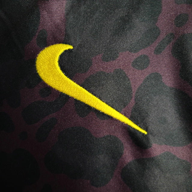 Maillot Goleiro Brésil 22/23 Nike Fan Homme - Preta com detalhes em amarelo